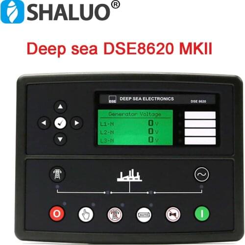 Deep Sea DSE8620 MKII auto start diesel generator controller module genset parallel control board panel multifunction original