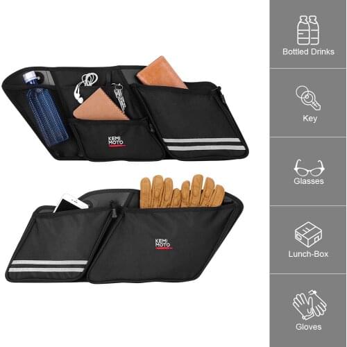 Motorcycle Saddlebags Waterproof Motorcycle Side Bag Luggage Liner For Road Glide Electra Glide Street Glide Road King 1993-2013