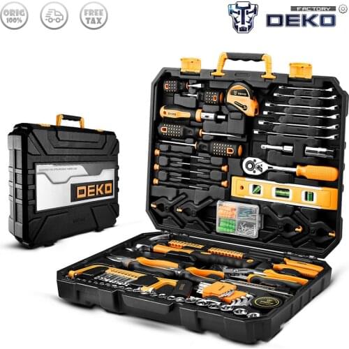 Factory Outlet DEKO Tool Set Hand Tools for Car Repair/Household Repair Set of Tools Socket Set Instruments Mechanic Tools