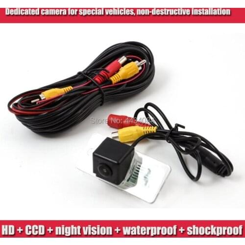 Ouchuangbo CCD HD back up rear camera dedicated for Q7 A8L S8 A3 A4 A6L with night vision waterproof shockproof