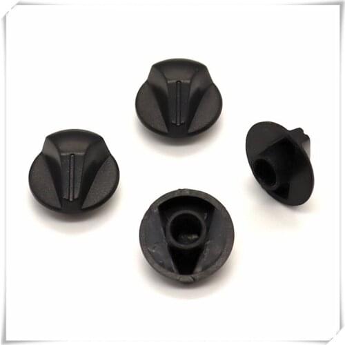10 Pieces Plastic Flower Shaft Knob Diameter 19.2mm Height 12mm Potentiometer Encoder Knob Gear Shaped Inner Hole 6mm