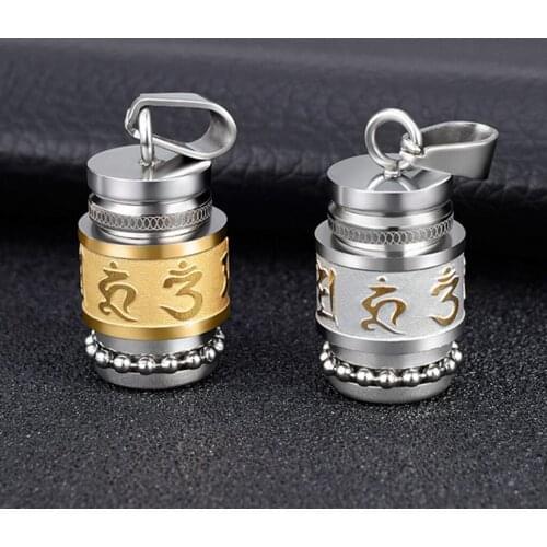 Jewelry Making Charms Pendants -Tibetan Buddhist Mantra Women Men Necklace