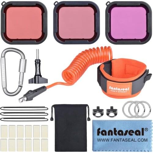 Diving Wrist Strap Underwater Camera Floating Hand Grip Diving Filter Lens For Gopro Hero 7 6 5 Sports Camcorder Accessories