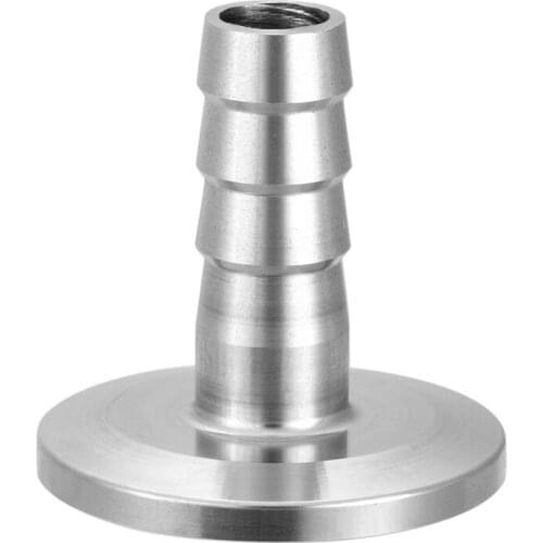 Uxcell 304 Stainless Steel KF25 Flange to 13mm Rubber Hose Barb Adapter for Vacuum