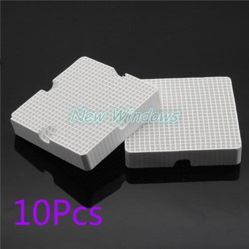 Dental Lab 10Pcs Square Honeycomb Firing Trays High Quality