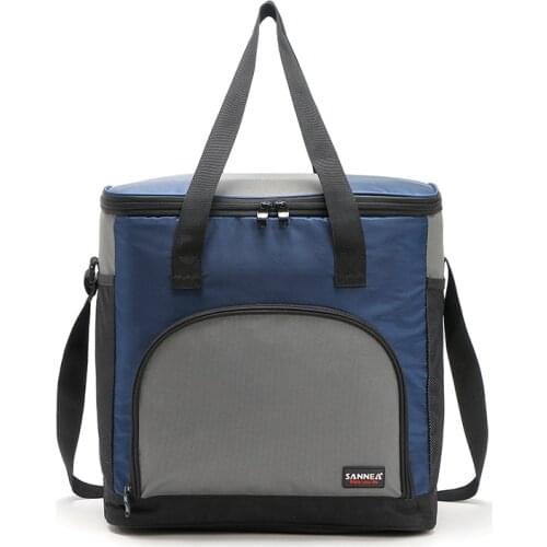 25L Durable Thermo Large Lunch Bag Meal Package Men Women Multifunction Cold Storage Take-away Picnic Shoulder Cooler Bags