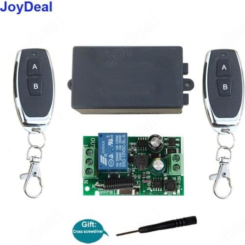 433Mhz Universal Wireless Remote Control Switch AC 110V 220V 1CH Relay Receiver Module RF TX Transmitter 433 Mhz Remote Controls