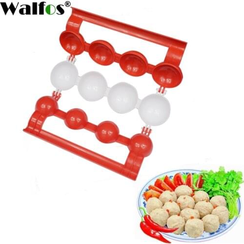 1PC New Newbie Meatballs Maker Meat Fish Ball Mold Christmas Kitchen Homemade Stuffed Meatballs Cooking Tool Stuffed Ball Maker