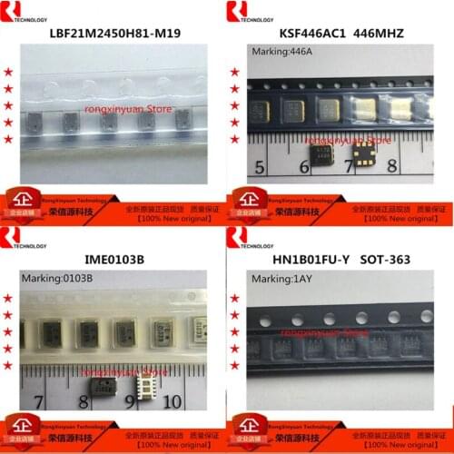 10 pcs LBF21M2450H81-M19 LBF21M2450H81 LBF21M2450 KSF446AC1 446MHZ 446A IME0103B 0103B HN1B01FU-Y HN1B01FU 1AY HN1B01F New
