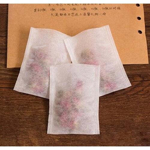 1000pcs/lot Heat Sealing Empty TeaBags Loose Tea Coffee Spice Non-woven Fabric Tea bag 10*14CM