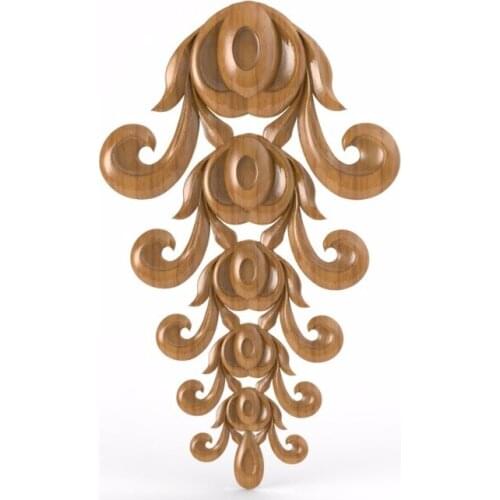 3d STL Furniture Decor Decoration Collection for CNC Router Engraver Machine Relief Artcam D097