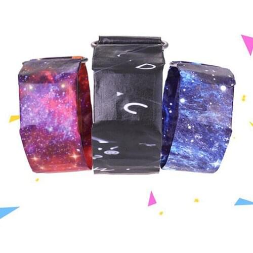 Colored Squares Pattern Paper Watch Durable DuPont Paper Strap Watches Women Gift Digital Time Display Wristwatch Girlfriend