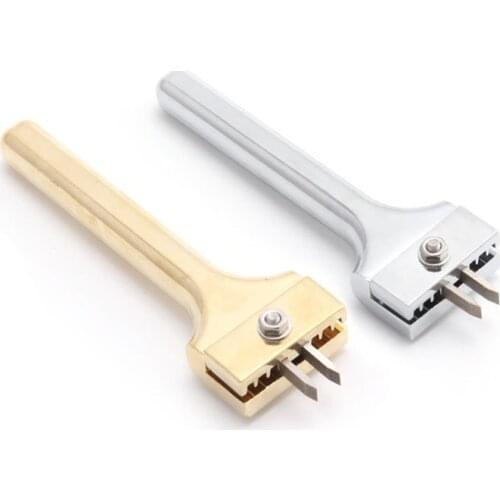 1PCS Leather Hole Punch Tool Handmade DIY Adjustable Vent Punch Magnetic Buckle Nail Claw Buckle Leather Craft Punching Tools