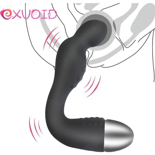 EXVOID Silicone Vibrators for Woman Dildo Vibrator Sex Toys for Women Prostate G-spot Massager Strong Vibration AV Stick C Type