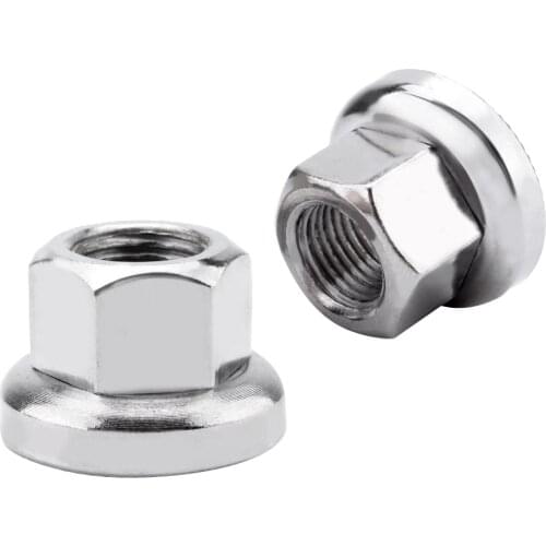 Track Nuts Bicycle Wheel BMX Axle Vintage Old School for Rear Hub