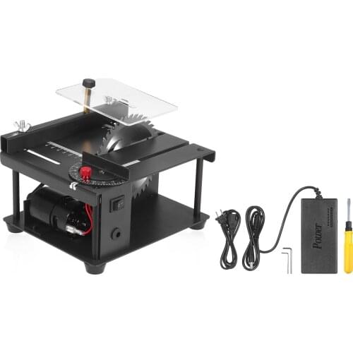 Multi-Functional Electric Table Saw Mini Desktop Saw Cutter Electric Cutting Machine for Wood Plastic Acrylic Cutting