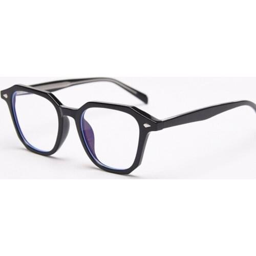 New Light Purple Clear Lens Glasses 2020 Women Men Eyeglasses Frame Myopia Nerd Fashion Optical Glasses High Quality Eyewear