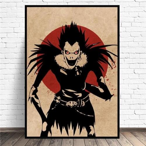 Ryuk Death Note Anime Canvas Painting Wall Art Pictures Prints Home Decor Wall Poster Decoration For Living Room