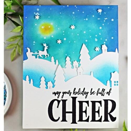 Panalisacraft Christmas Tree Metal Cutting Dies Stencils for DIY Scrapbooking/album Decorative Embossing DIY Paper Cards