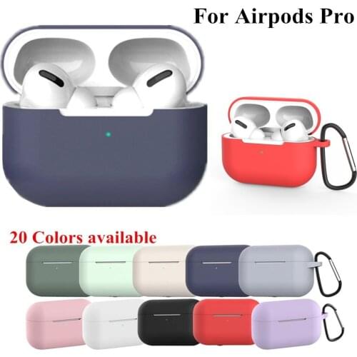 Silicone Cover Case For apple Airpods Pro Bluetooth Case for airpod 3 For Air Pods Pro Earphone Accessories