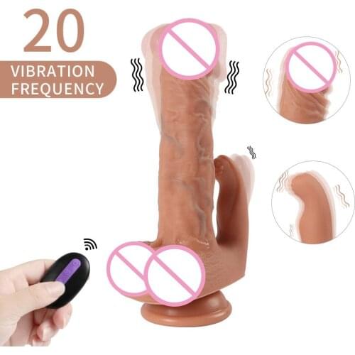 Vibrator Dildo Remote Control Penis Realistic Vibration Swing Big Penis Adult Anal Toy G Spot Suction Cup Sex Toys for Woman New