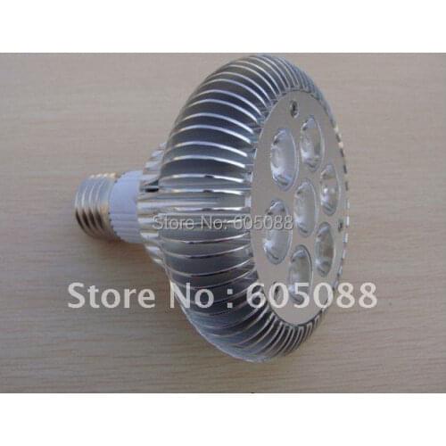 High quality 7w epistar par30 led spotlight bulb,e27 base,AC85-265v,700lm,CE& ROHS,10pcs/lot,DHL FEDEX EMS free shipping