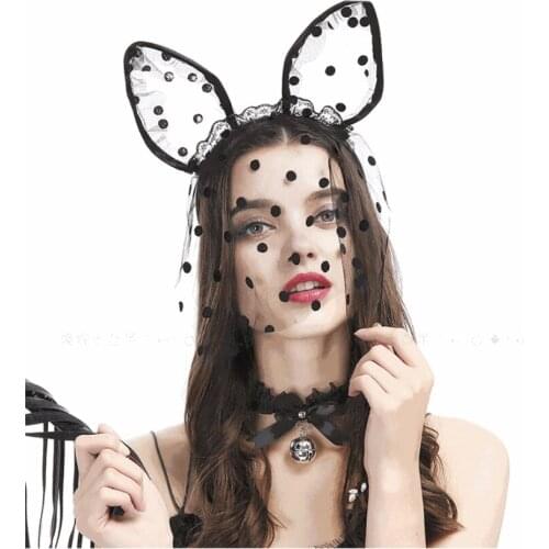 Bowknot Dark Girl Black Lace Choker Necklace 2021 Harajuku Punk Gothic Loli Cute Collar Necklace Geometric Female Jewelry