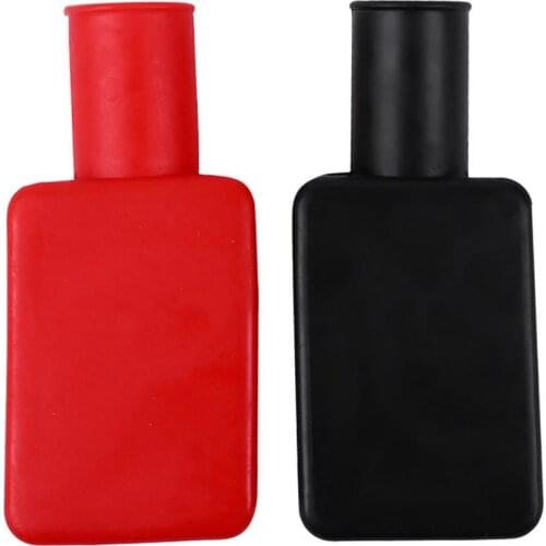 1 Pair Car Battery Negative Positive Terminal Covers Cap Boot Insulating Protector Replacement Batteries Replacement