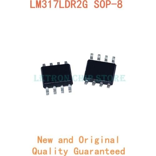 10PCS LM317LDR2G SOP8 LM317DR2G SOP-8 LM317 SOP 317 SOIC8 LM317LDR SOIC-8 LM317DR SMD new and original IC