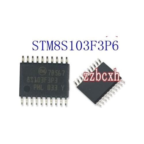 10PCS/LOT New original In Stock STM8S103F3P6 TSSOP-20