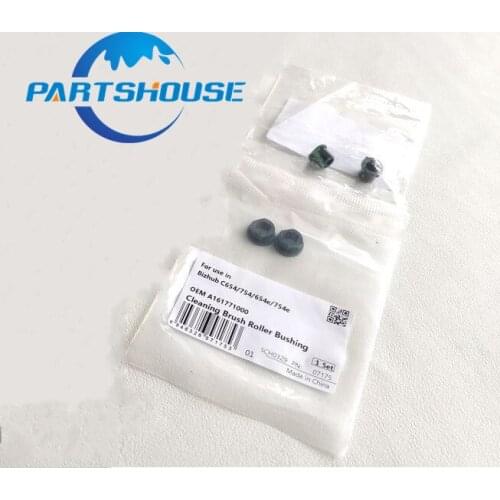 2Sets New Fuser Cleaning Roller Bushing A161771000 For Konica Minolta Bizhub C654 C754 654E 754E 2pc/set Copier Brush Bushing