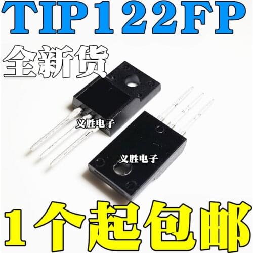 6 pçs/lote TIP122FP TIP122 TO-220F