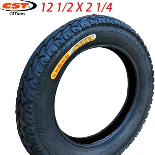 CST 12 1/2 x 2 1/4 EBIKE Electric Bike Tire Bicycle Tires Folding Bike Kid balance bicycle Anti Puncture Tyre Inner Tire 62-203
