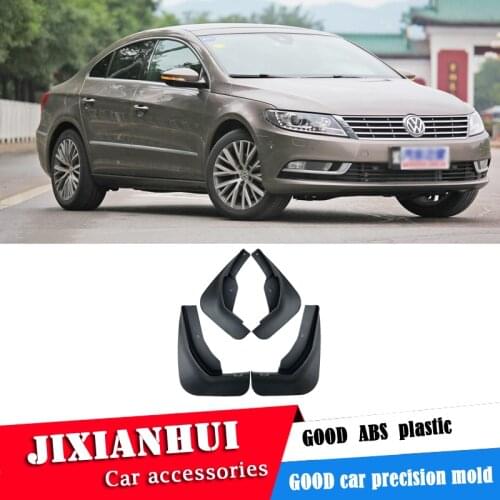 For Volkswagen CC 2013-2017 Mudflaps Splash Guards Front With the color and rear Mud Flap Mudguards Fender Modified special