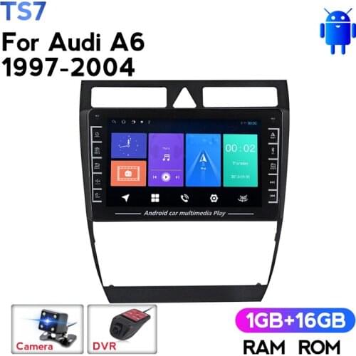 IPS 1280*720 Android For Audi A6 C5 1997 - 2004 S6 2 1999 - 2004 RS6 1 2002 - 2006 Car Radio Multimedia Video Player Navigation