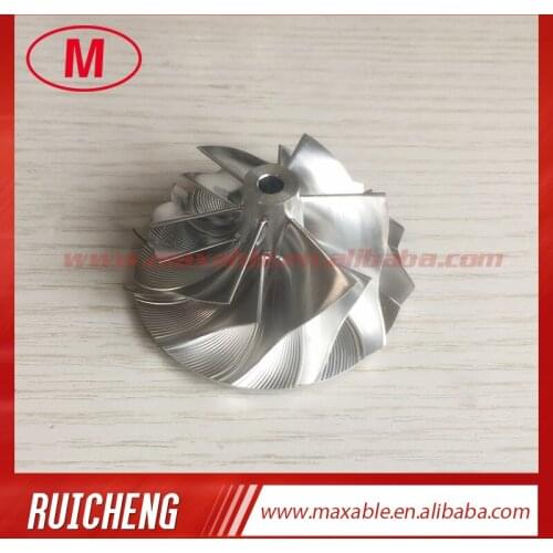 K04 reverse 6+6 blades 45.09/56.08mm aluminum 2024/milling/billet compressor wheel