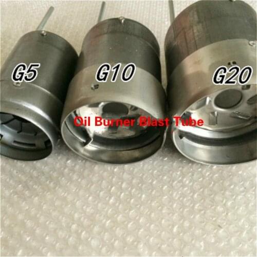 Oil Burner Accessories Oil-fired Burners Blast Tube Draught Tube Combustion Head For 40G5 40G10 40G20 Oil Burner Stainless Steel