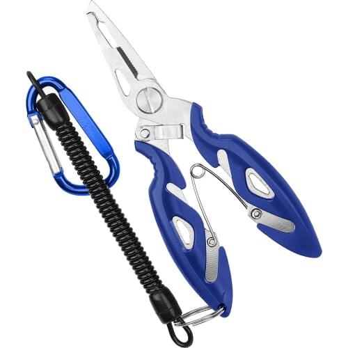 New 12cm Fishing Pliers Line Cutter Hook Remover Remover Line Cutter Tools Fish Use Tongs Scissors Fishing Pliers 5 Colors
