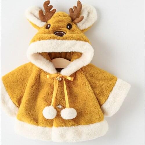 Popodion New Winter Girl Coat Princess Cloak CHD20456