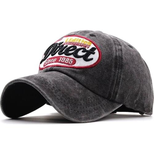 New Womens Mens Outdoor Cotton Cap High Quality Embroidered Unisex Fishing Baseball Caps Adjustable For girl Summer Male Hats