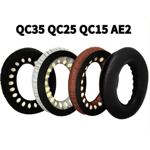 Applicable to doctor BOSEQC15QC35QC25 earphone cover lambskin AE2 sponge cover head-mounted earmuffs