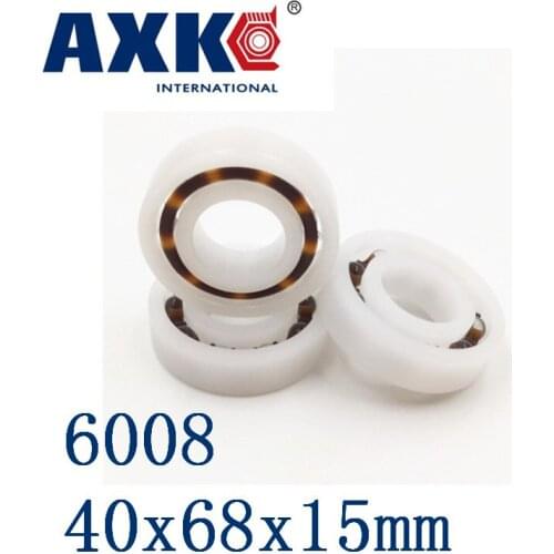 2019 Special Offer Limited Thrust Bearing Axk 6008 Pom (10pcs) Plastic Bearings 40x68x15mm Glass Balls 40mm/68mm/15mm