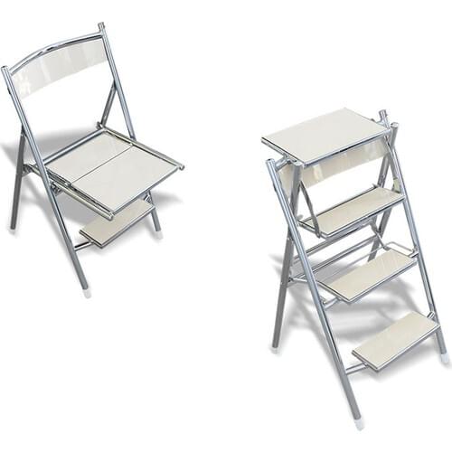 Evistro Ladder Chair White