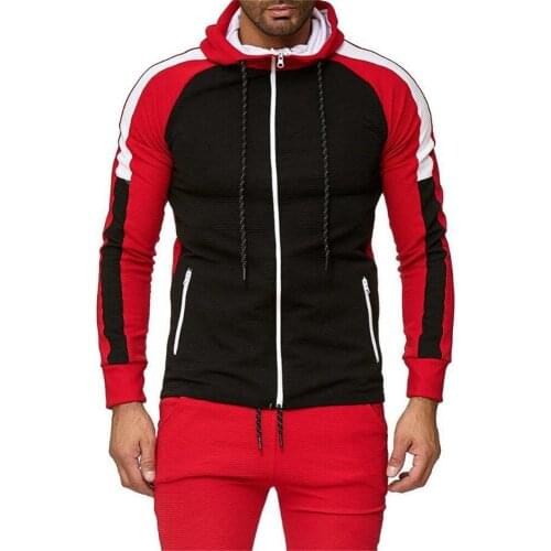 Mens Sweatshirt Long Sleeve Autumn Spring Casual Hoodies Top Boy Blouse Tracksuits Sweatshirts Hoodies Male Striped hoodies