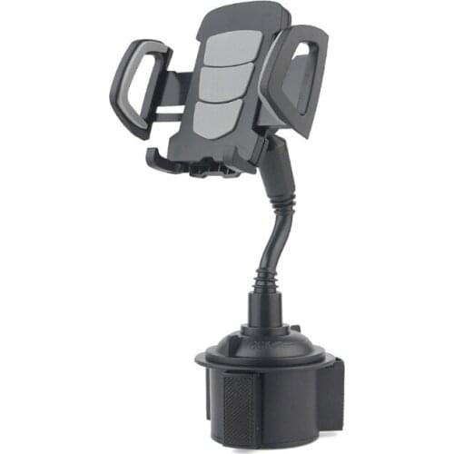 Universal 360 Degree Adjustable Car Phone Mount Gooseneck Cup Holder Stand Cradle for Cell Mobile Phone GPS