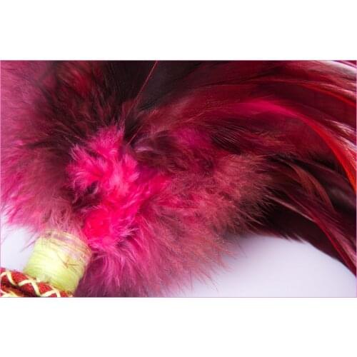 Strengthening Handmade Color Big Feather Shuttlecock Game Fitness Shuttlecock Double Bottom Plate 2021