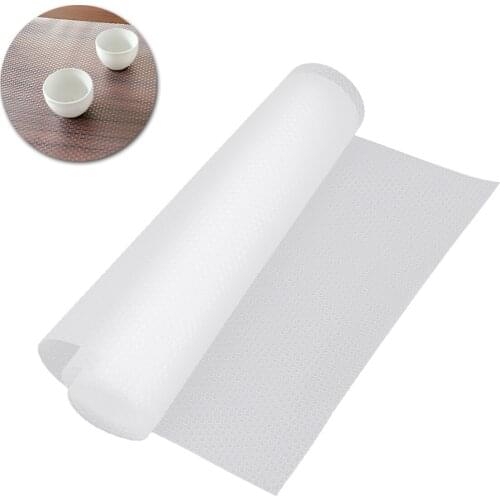 150x30cm Multipurpose Transparent Non-Slip Mat EVA Non-Adhesive Cupboard Cabinet Shelf Drawer Liner Pad