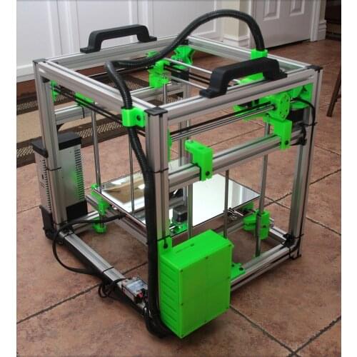 1Set HyperCube Evolution 3D Printer Metal Frame Extrusion with hardware kit X300 x Y300 x Z300 print bed area