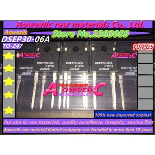 Aoweziic 100% new imported original DSEP30-06A TO-247 general purpose switching power diode 600V 30A 165W