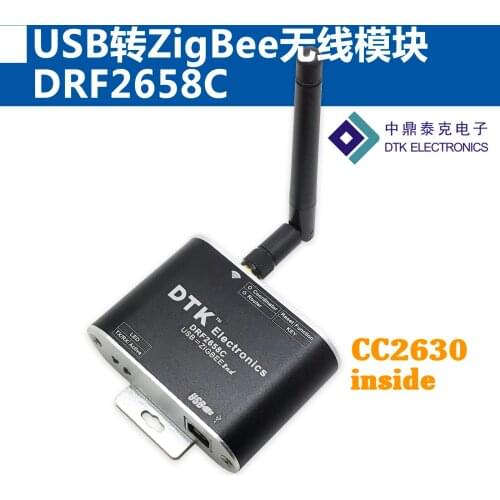 USB to ZigBee wireless module (1.6km transmission, cc2630 chip, super CC2530) drf2658c